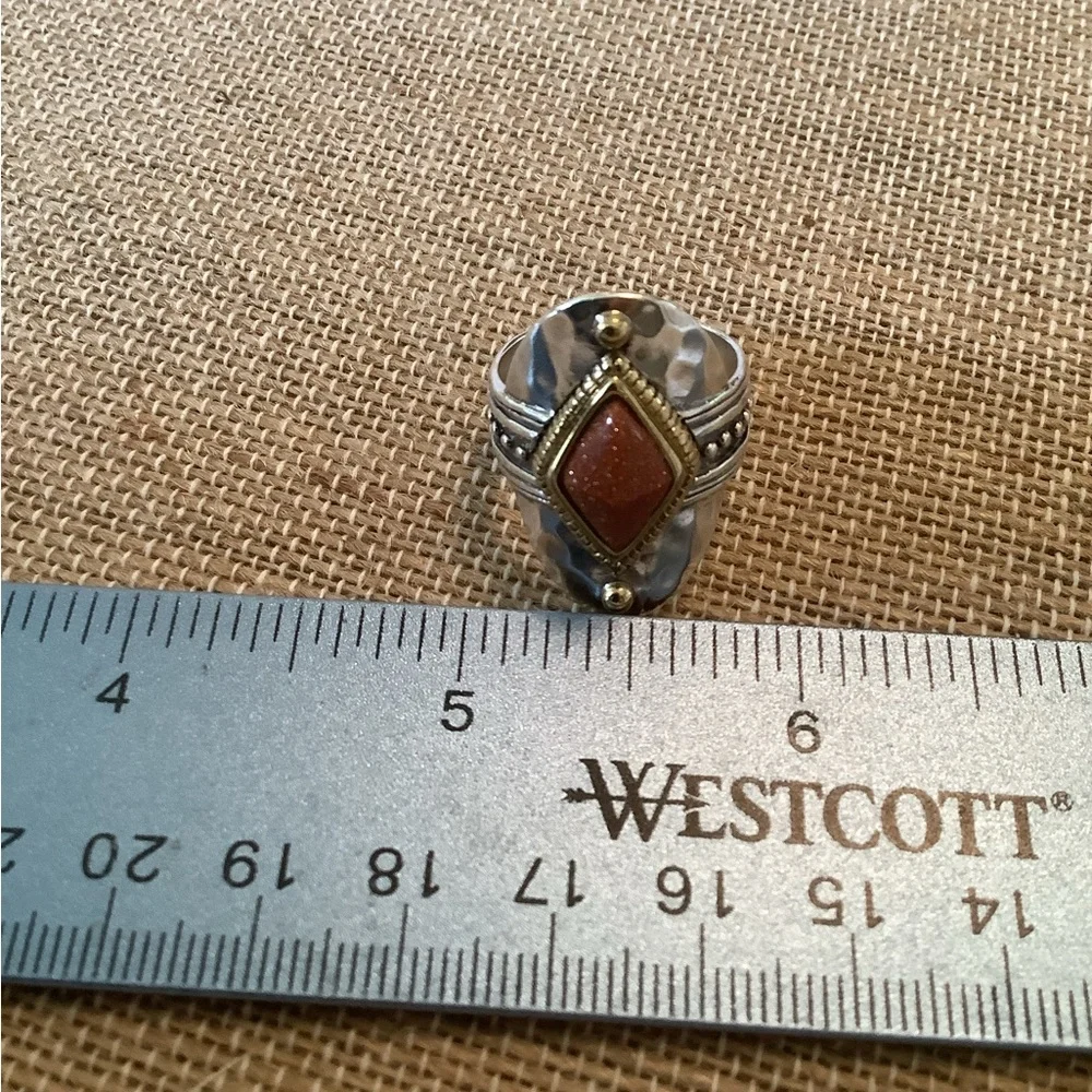 Silpada Warm Hues Ring Size 8 R3483 - Picture 10 of 11